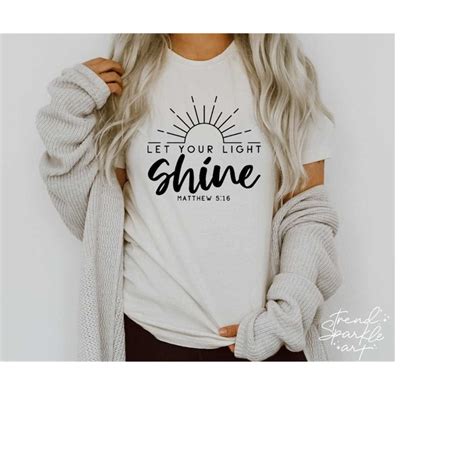 Let Your Light Shine Svg Png Be The Light Svg Christian S Inspire