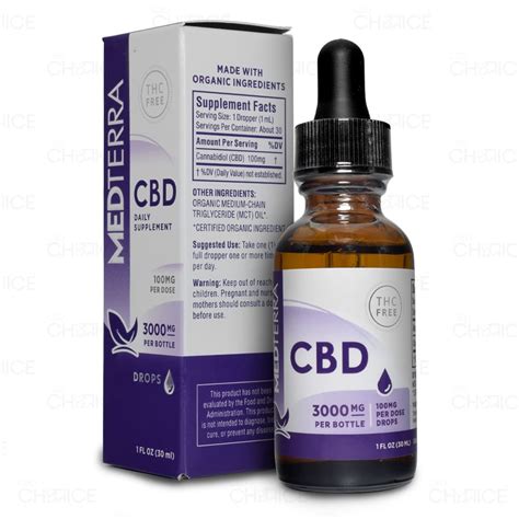 Medterra Buy CBD Oil Tincture With 500mg 3000mg CBD