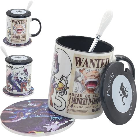 Amazon Hacocola Anime Ceramic One Piece Coffee Mugs Merch Luffy