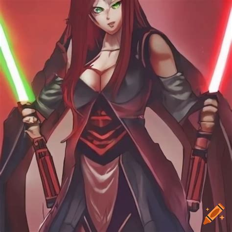 Ritsu Namine Cosplay As A Sith Lord On Craiyon