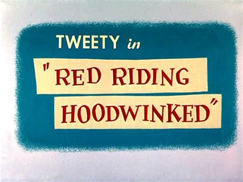 Red Riding Hoodwinked (1955) | SFX Resource Wiki | Fandom