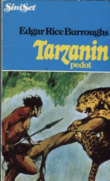 A Book Cover For The Story Of Edgar Rice Burroughs S Tarquinn Bedot