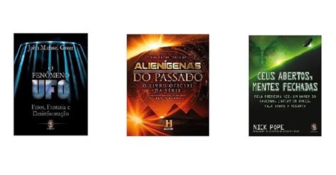 Ufologia E Alien Genas Livros Para F S Curiosos E Admiradores Do