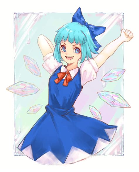 Cirno Touhou Image By Pixiv Id 34001932 2693212 Zerochan Anime