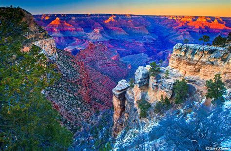 Grand Canyon Sunset | Grand Canyon National Park, Arizona | Steve Shames Photo Gallery