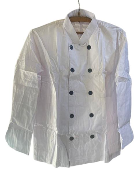 Cotton Men White Chef Uniform Coat Size Large At Rs 600 Piece In