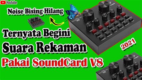 Cara Setting Soundcard V Ke Pc Atau Laptop Youtube