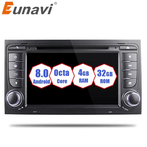 Eunavi Octa Core Din Android Car Dvd Radio Stereo