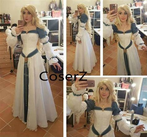 Princess Odette Dress Princess Odette Cosplay Costume Coserz