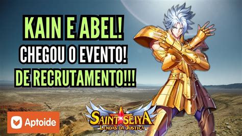 Chegou O Evento De Recrutamento Kain E Abel De Gemeo Em Saint Seiya