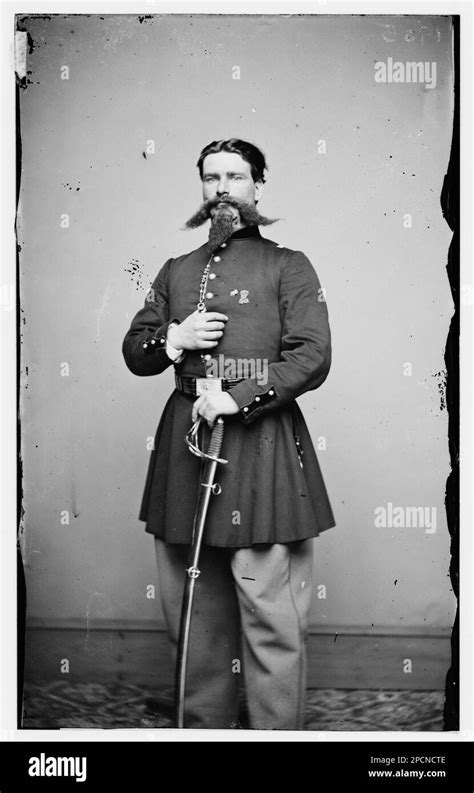 Coronel Percy Wyndham 1st N J Cavalry Fotografías De La Guerra Civil 1861 1865 Título De