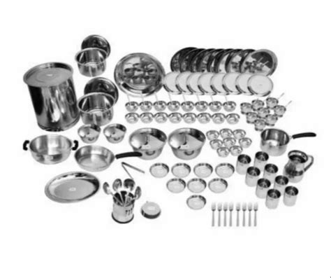 Material Stainless Steel Ss Dinner Set No Of Pieces At Best