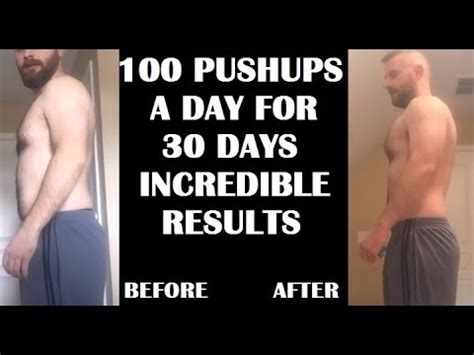 20 Pushups A Day Before And After - Mocksure