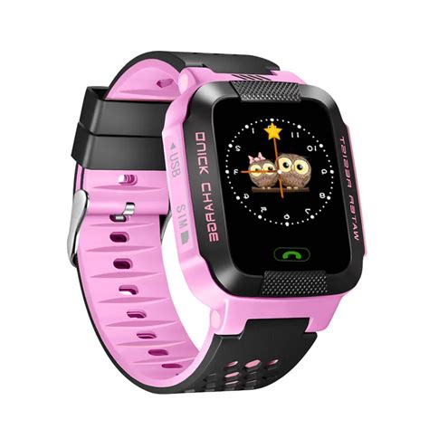 G21 Kids GPS Tracker Watch Child Smart Watch with Flash Light Touch Screen SOS Call Location ...