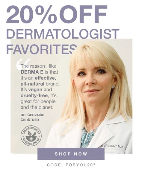 Dermae 💟now 20 Off Dermatologist Favorite Skincare Products ️