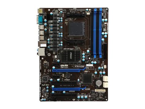 Refurbished: MSI 970A-G46-R ATX AMD Motherboard with UEFI BIOS ...