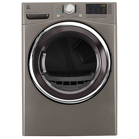 Kenmore 91383 74 Cu Ft Gas Dryer W Steam Metallic Silver Luxe