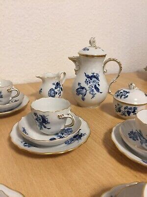 Meissen Blaue Blume Porzellan Mokka Service 1 Wahl Porzellan EBay