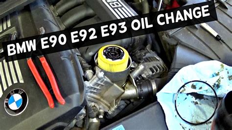 BMW E90 E92 E93 OIL CHANGE 3 0 325i 328i 330i 325xi 328xi 2007 2008