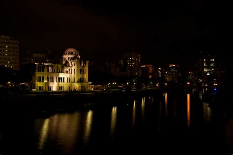 Dave-Sensei: Hiroshima A-Bomb Dome (Night)