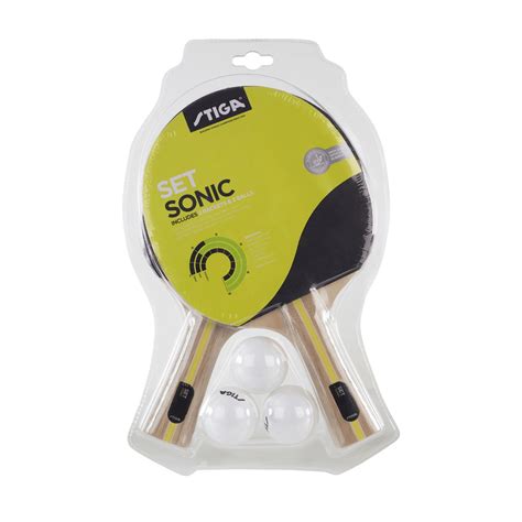 Set De Ping Pong Stiga Sonic Paletas Pelotas Running Sport Per