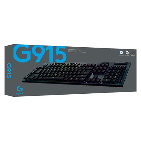 Logitech G915 Lightspeed Teclado Gaming Mecánico Inalámbrico Rgb