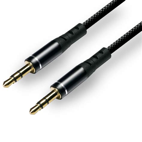 Kabel Przew D Silikonowy Audio Aux Wtyk Wtyk Jack Mm Stereo Cm