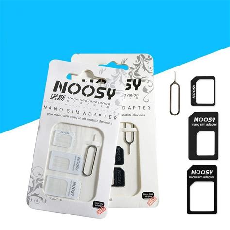 In Noosy Nano Sim Card Adapter Micro Sim Cards Adapter Standard Sim