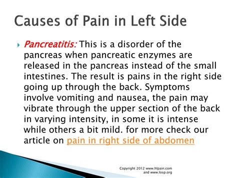 Ppt How To Treat Abdominal Pain In Left Side Powerpoint Presentation