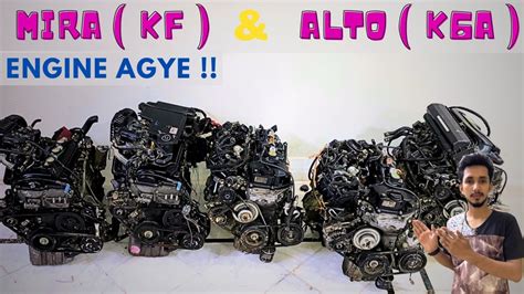 Alto K6a And Mira Kf Engine Stock Agaya 660cc Automatic