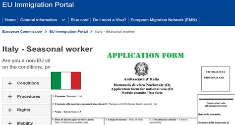 Italy Work Permit Visa En Explore Info