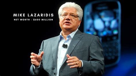 Mike Lazaridis Net Worth Salary Career And Personal Life