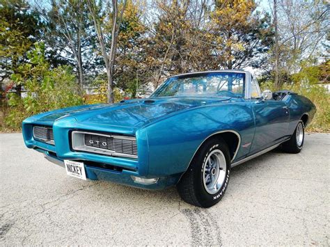 1968 Pontiac Gto Convertible The Supercar Registry