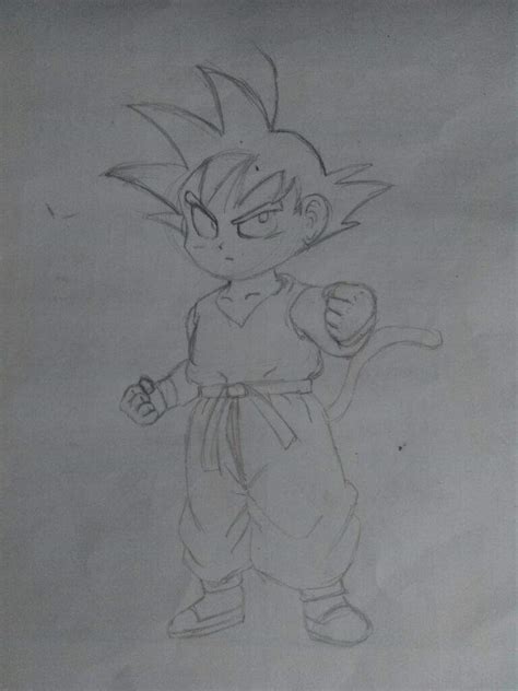 Mi Primer Dibujo De Dragon Ball Arte Amino Amino