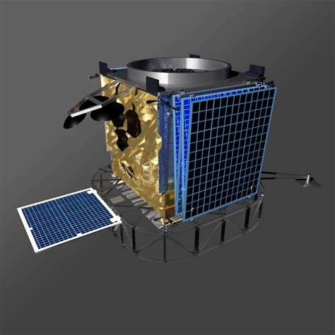 Ultra Follow On Satellite 3d Model