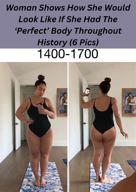 Woman Shows How She Would Look Like If She Had The ‘perfect Body