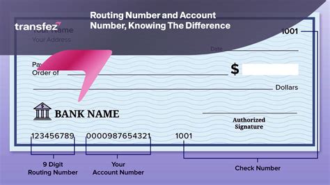 Routing Number And Account Number Knowing The Difference