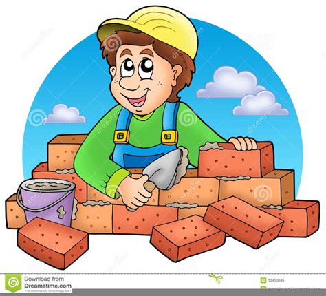 Free Bricklayer Clipart Free Images At Clker Vector Clip Art