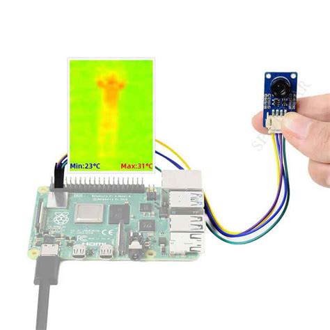 Raspberry Pi Mlx Ir Array Thermal Imaging Camera Pixels