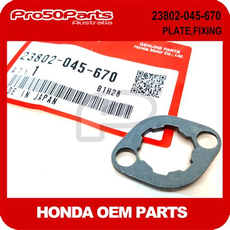 Honda Oem Z50 Plate Fixing