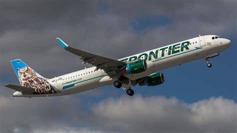 Frontier Airlines Airbus A321 211 N701fr Otto The Owl Mainline