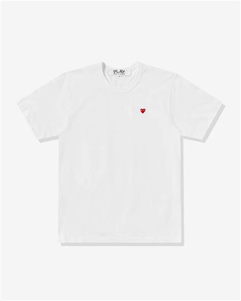 Play Mini Heart T Shirt White Dsml E Shop