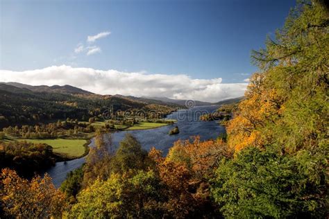 The Queens View Pitlochry Perthshire Scotland Stock Image Image Of