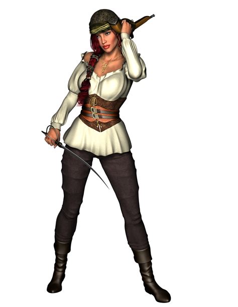 Download Pirate, Woman, Female. Royalty-Free Stock Illustration Image ...