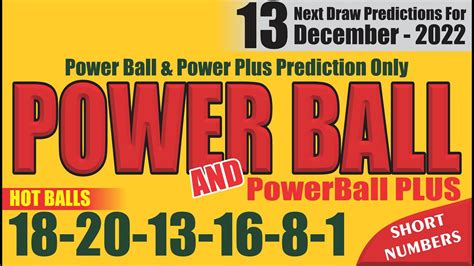 Sa Powerball And Powerball Plus Predictions For 13 Dec 2022 Ithuba