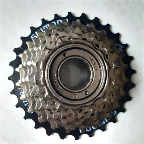 Jual Sprocket Gear Freewheel Shimano 7 Speed MF TZ500 Tipe Drat Ulir