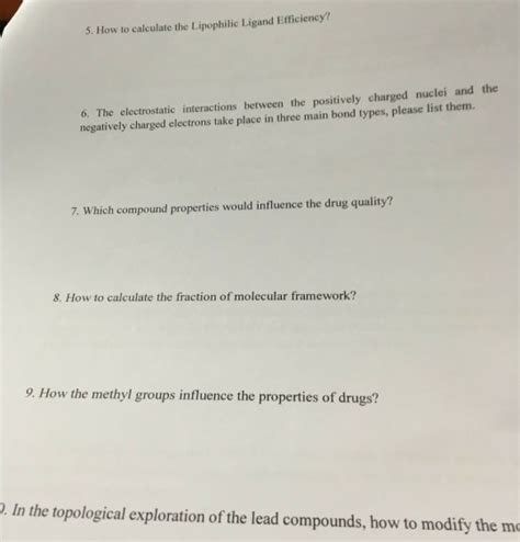 S How To Calculate The Lipophilic Ligand Efficiency