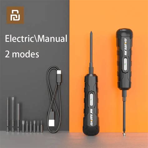 Youpin Portable Mini Electric Screwdriver All In One Wireless Precision