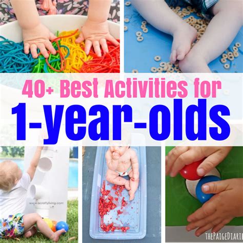 40 Best Activities For One Year Olds — Days With Grey Toddler