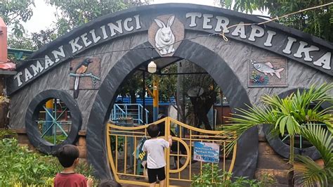 Edu Wisata Lontar Sewu Gresik Taman Kelinci Dan Terapi Ikan Wisata